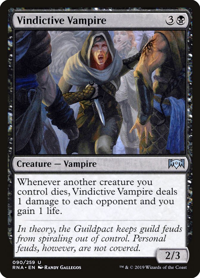 Vindictive Vampire [Ravnica Allegiance] | Card Citadel