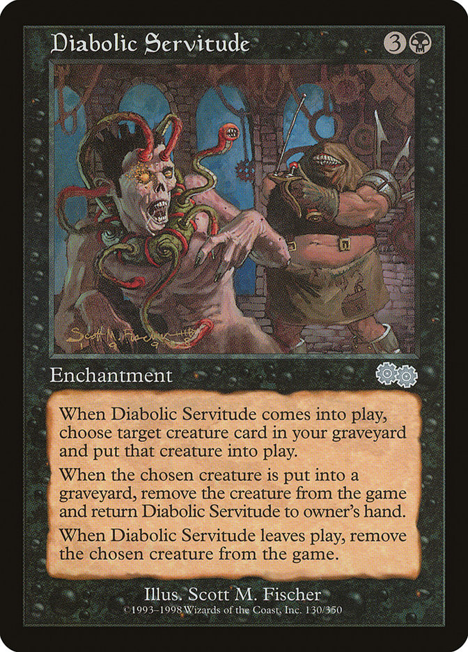 Diabolic Servitude [Urza's Saga] | Card Citadel