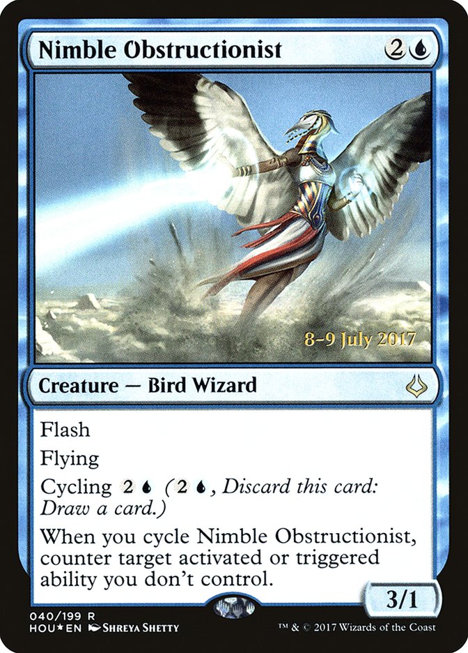 Nimble Obstructionist [Hour of Devastation Promos] | Card Citadel