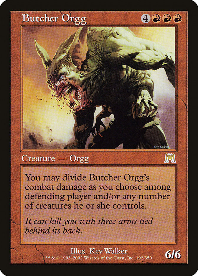 Butcher Orgg [Onslaught] | Card Citadel