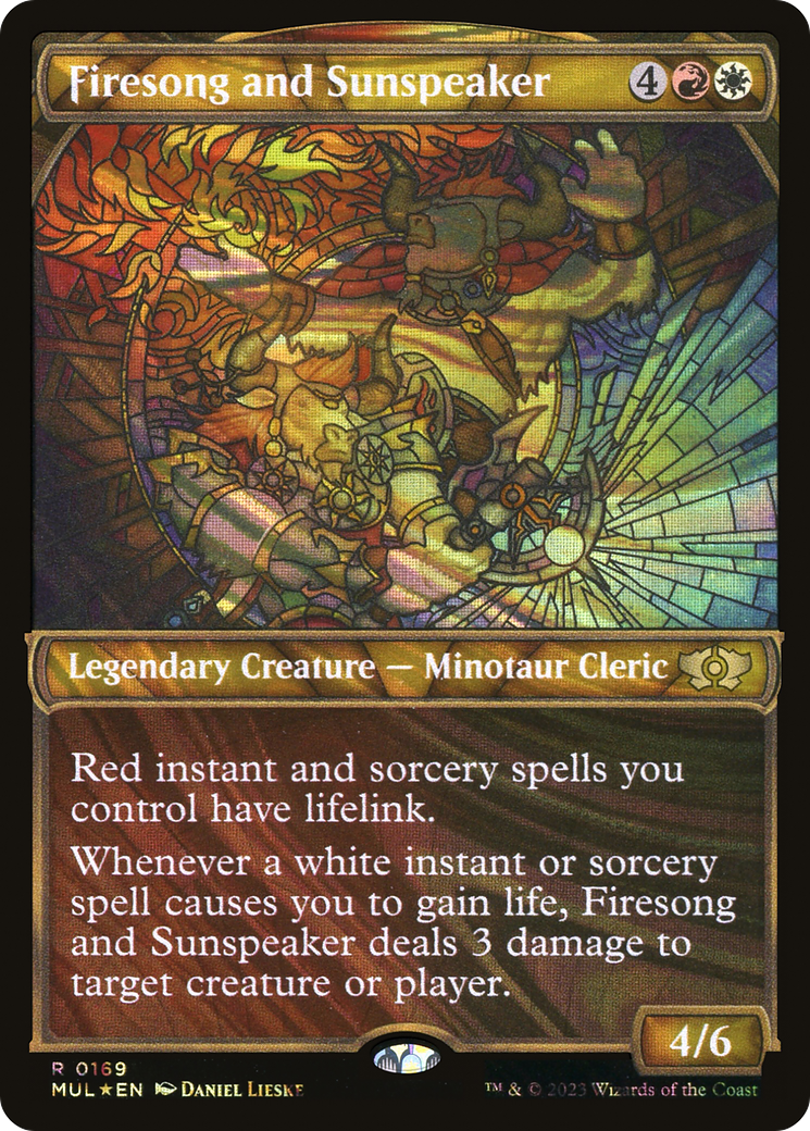 Firesong and Sunspeaker (Halo Foil) [Multiverse Legends] | Card Citadel