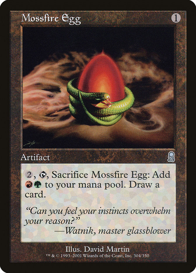 Mossfire Egg [Odyssey] | Card Citadel