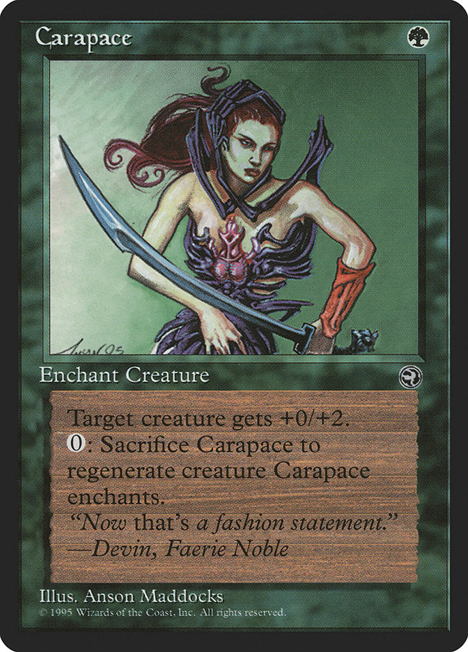 Carapace (Devin Flavor Text) [Homelands] | Card Citadel