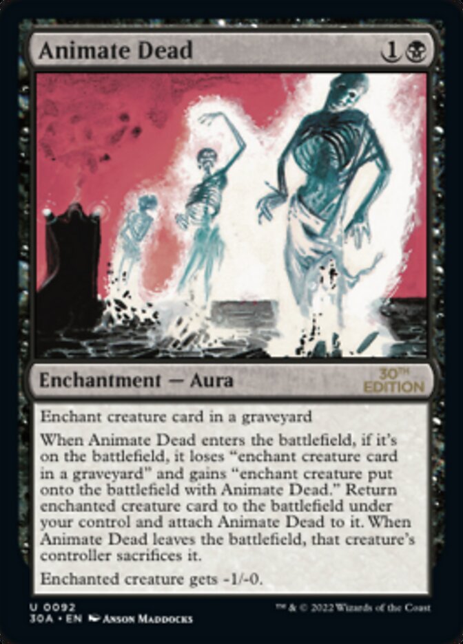 Animate Dead [30th Anniversary Edition] | Card Citadel