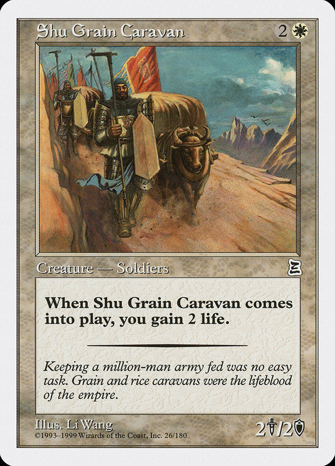 Shu Grain Caravan [Portal Three Kingdoms] | Card Citadel