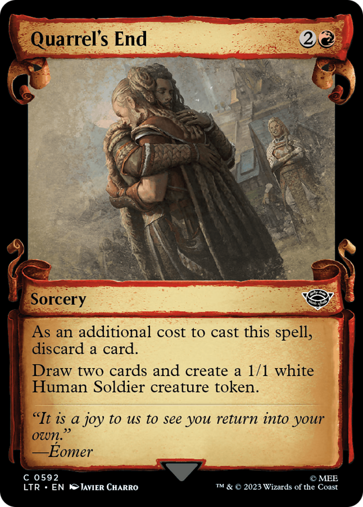 Quarrel's End [The Lord of the Rings: Tales of Middle-Earth Showcase Scrolls] | Card Citadel