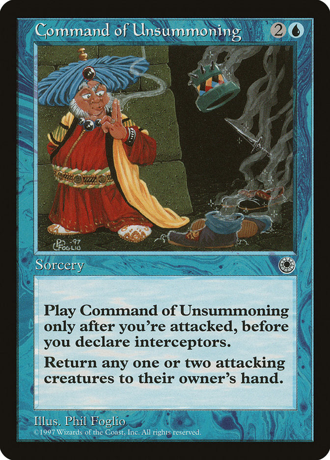 Command of Unsummoning [Portal] | Card Citadel