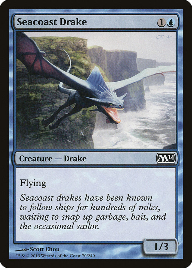 Seacoast Drake [Magic 2014] | Card Citadel