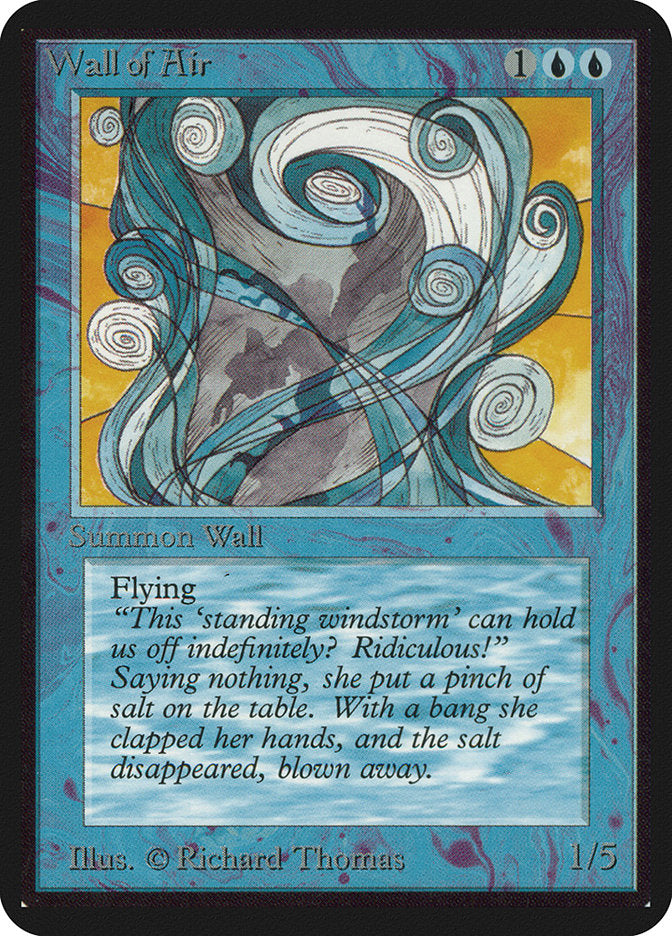 Wall of Air [Limited Edition Alpha] | Card Citadel