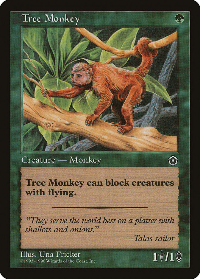 Tree Monkey [Portal Second Age] | Card Citadel