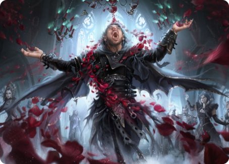 Bloodsoaked Reveler Art Card [Innistrad: Crimson Vow Art Series] | Card Citadel