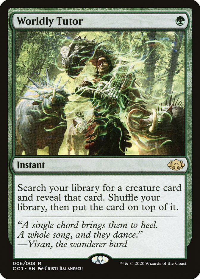 Worldly Tutor [Commander Collection: Green] | Card Citadel