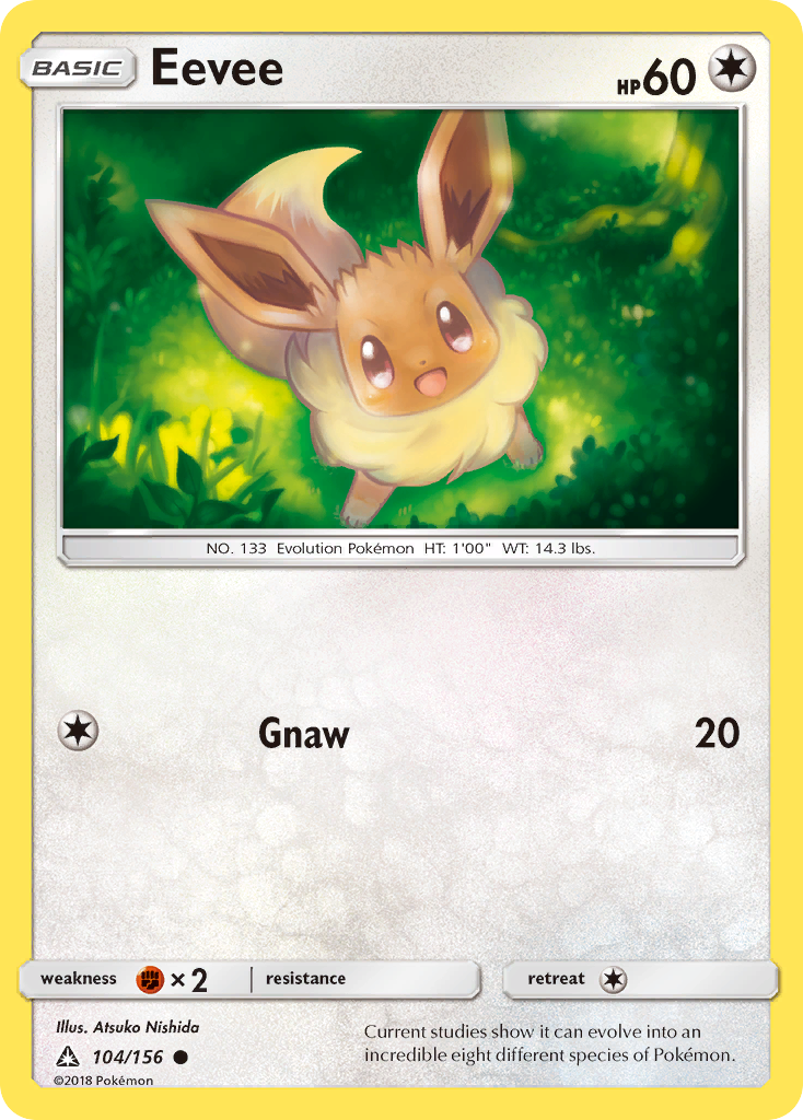 Eevee (104/156) [Sun & Moon: Ultra Prism] | Card Citadel