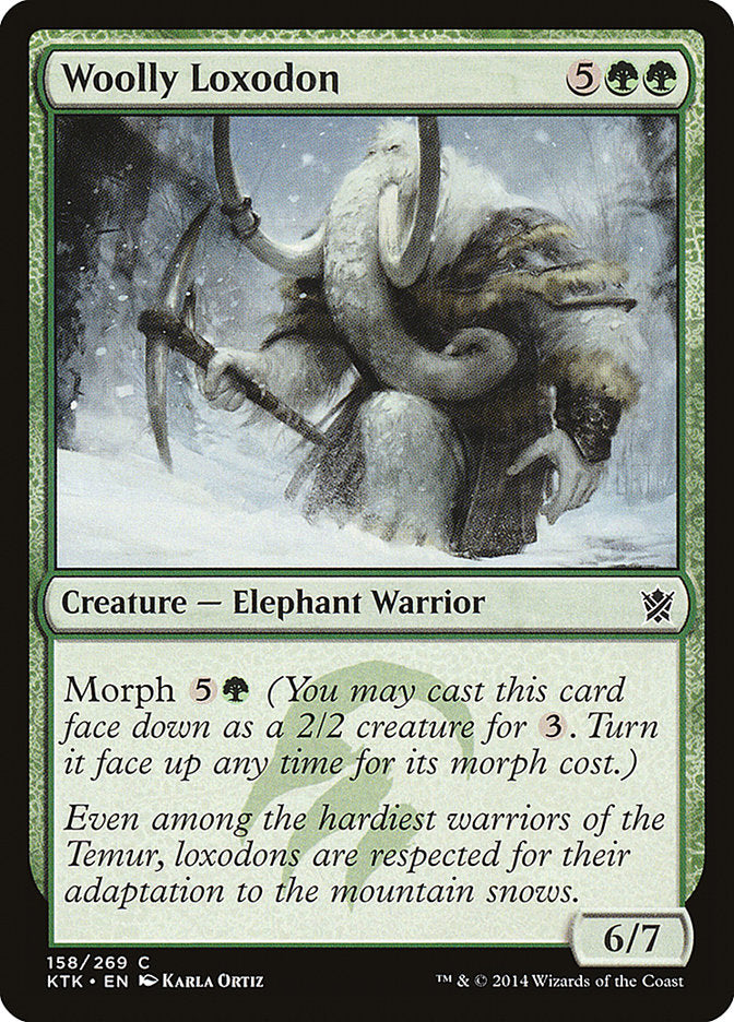 Woolly Loxodon [Khans of Tarkir] | Card Citadel