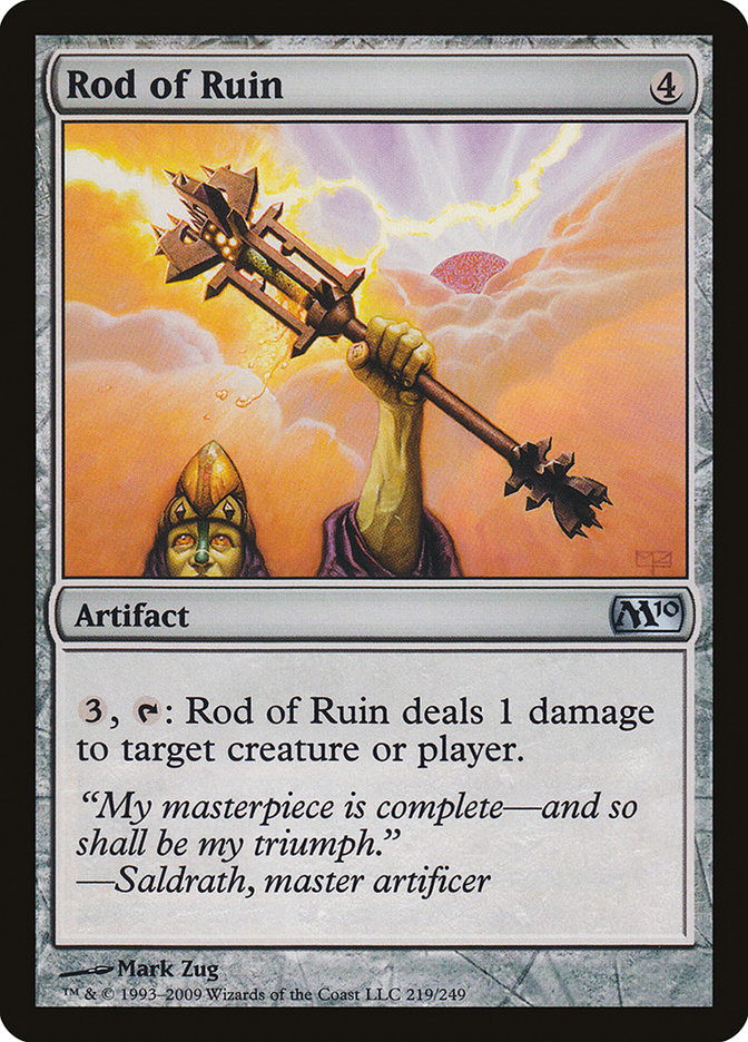 Rod of Ruin [Magic 2010] | Card Citadel