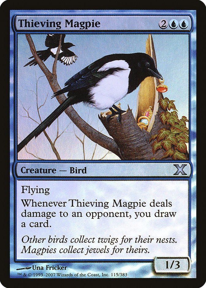 Thieving Magpie (Premium Foil) [Tenth Edition] | Card Citadel