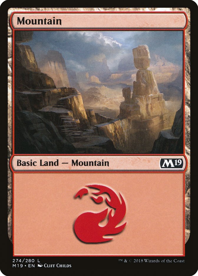 Mountain [Core Set 2019] | Card Citadel