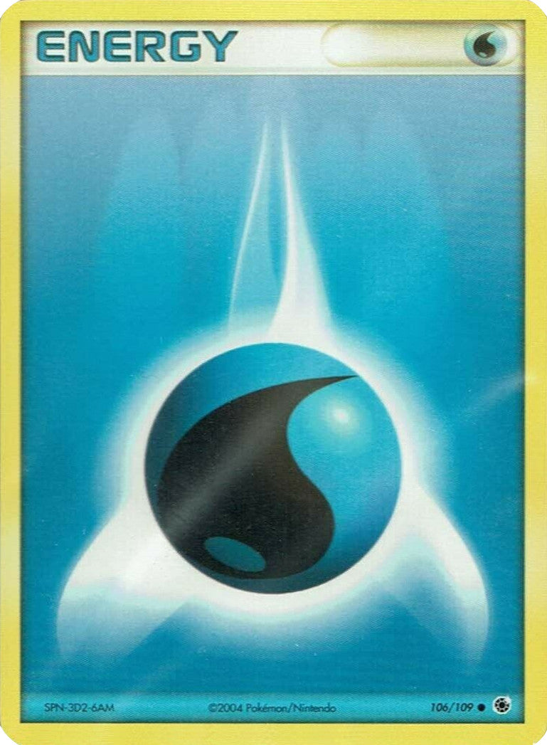 Water Energy (106/109) [EX: Battle Stadium] | Card Citadel