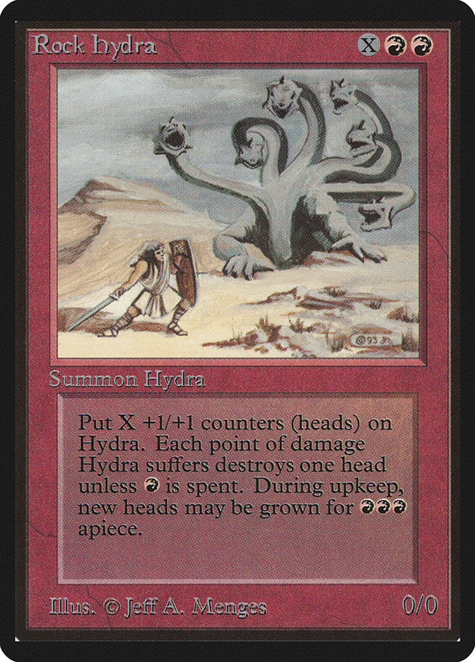 Rock Hydra [Limited Edition Beta] | Card Citadel