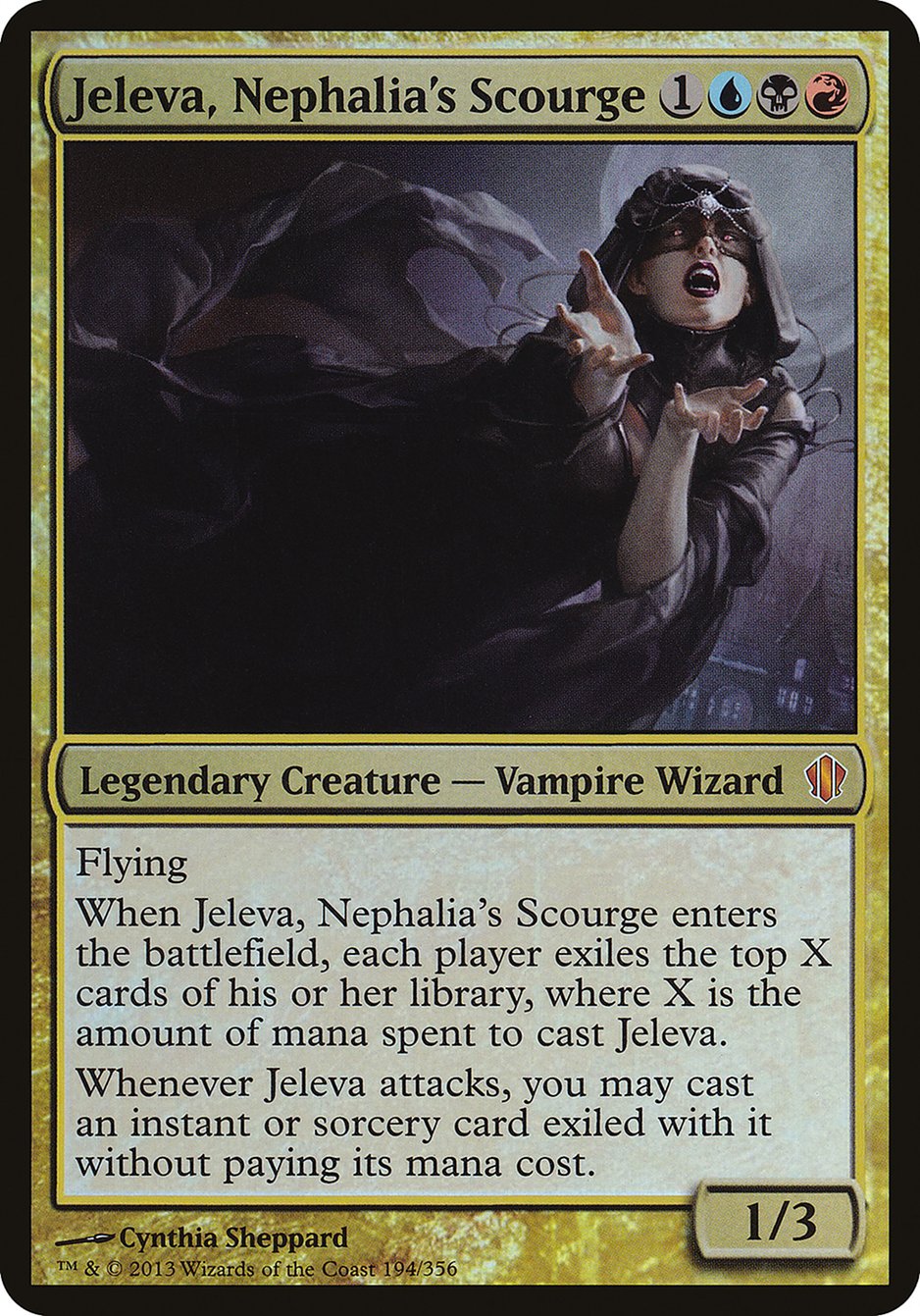 Jeleva, Nephalia's Scourge (Commander 2013) [Commander 2013 Oversized] | Card Citadel