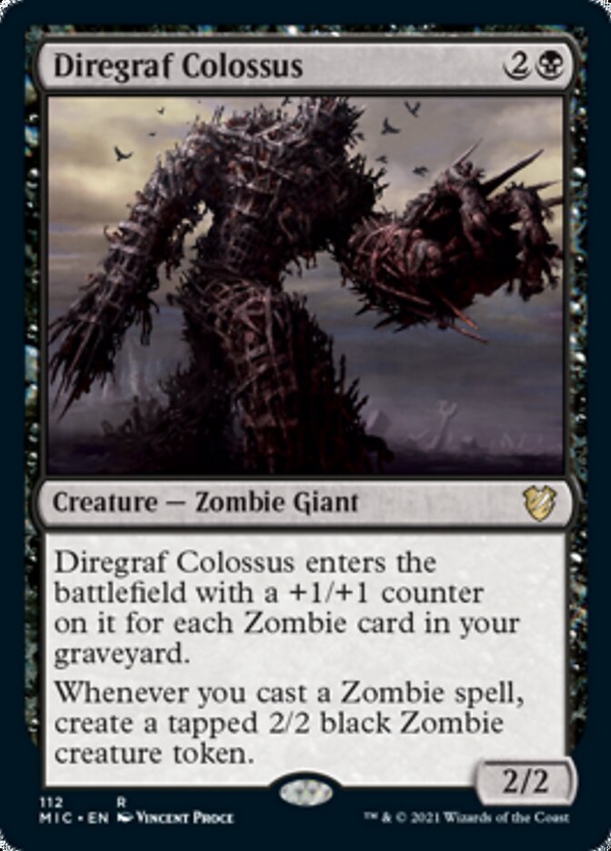 Diregraf Colossus [Innistrad: Midnight Hunt Commander] | Card Citadel