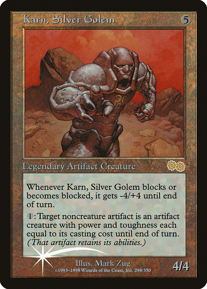 Karn, Silver Golem [Arena League 1999] | Card Citadel