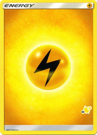 Lightning Energy (Pikachu Stamp #22) [Battle Academy 2020] | Card Citadel