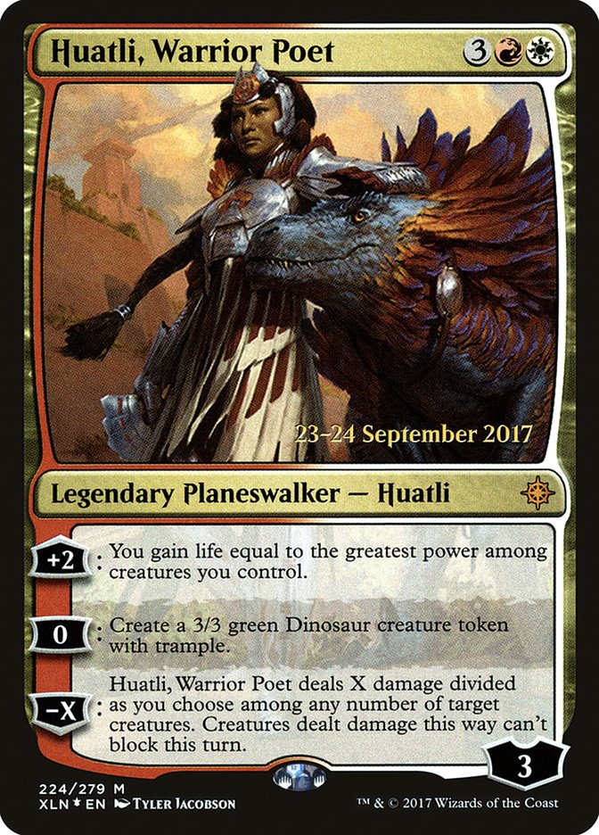 Huatli, Warrior Poet [Ixalan Promos] | Card Citadel