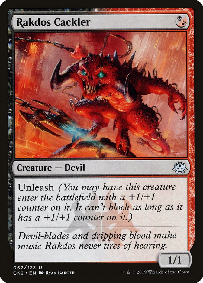 Rakdos Cackler [Ravnica Allegiance Guild Kit] | Card Citadel