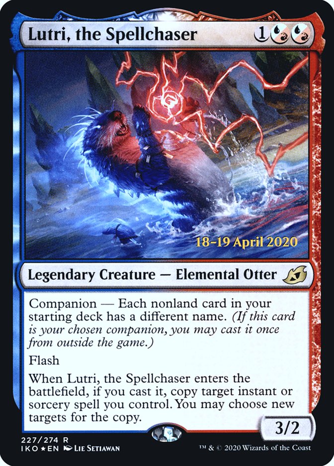 Lutri, the Spellchaser  [Ikoria: Lair of Behemoths Prerelease Promos] | Card Citadel