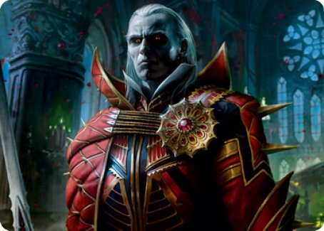 Edgar, Charmed Groom 2 Art Card [Innistrad: Crimson Vow Art Series] | Card Citadel