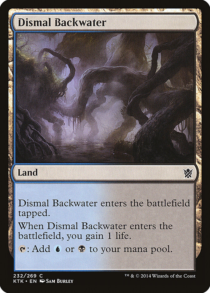 Dismal Backwater [Khans of Tarkir] | Card Citadel