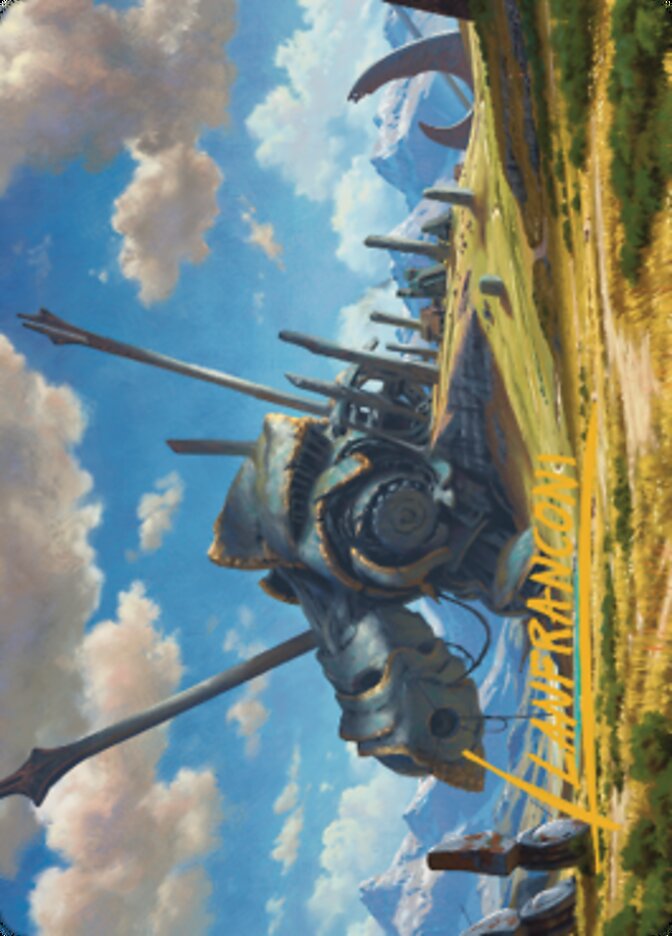 Plains Art Card 1 (Gold-Stamped Signature) [Dominaria United Art Series] | Card Citadel
