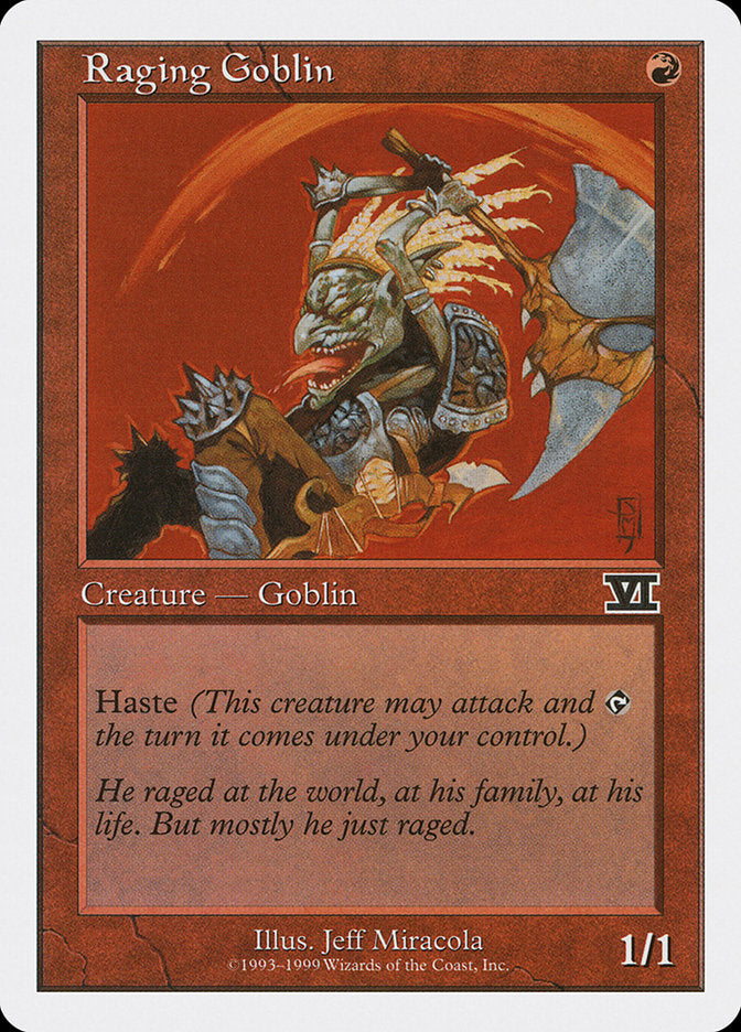 Raging Goblin [Battle Royale Box Set] | Card Citadel