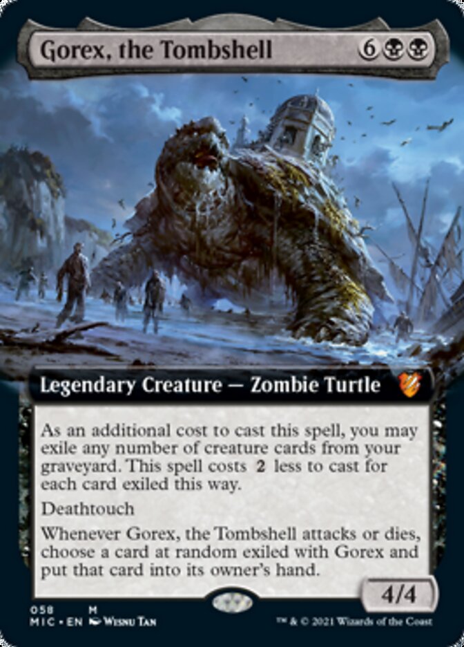 Gorex, the Tombshell (Extended) [Innistrad: Midnight Hunt Commander] | Card Citadel