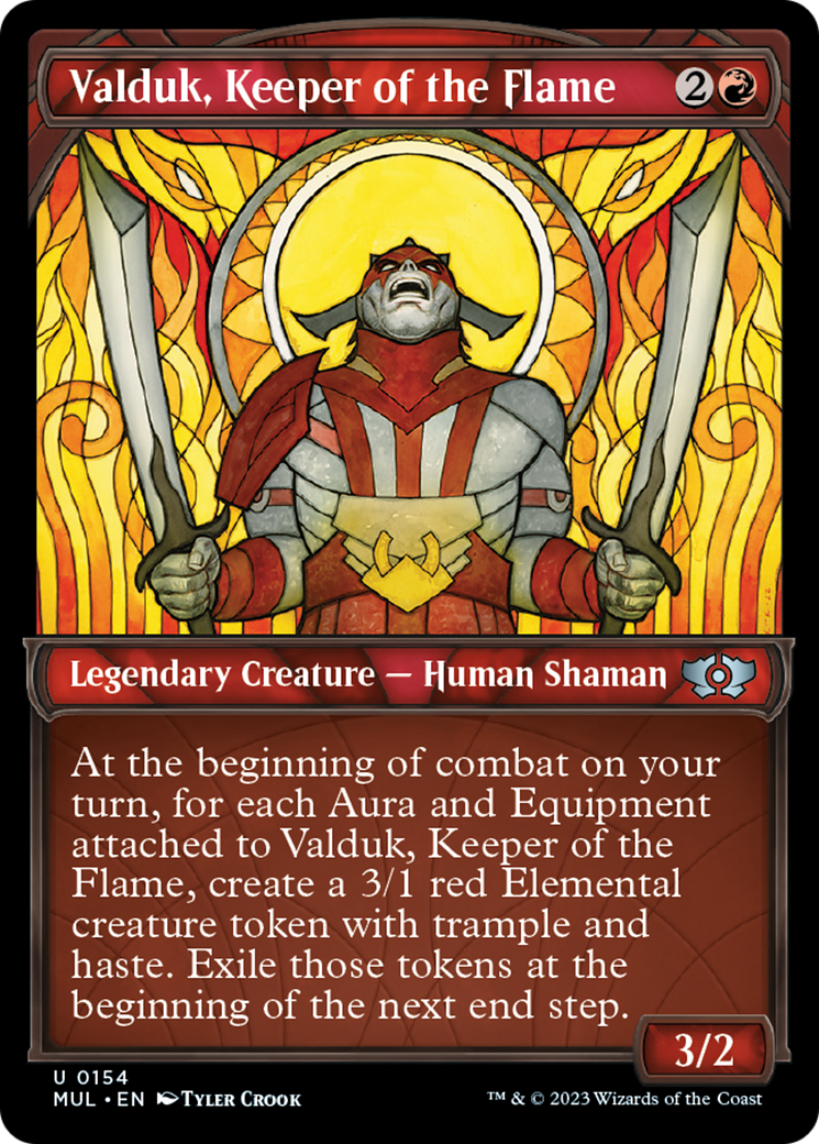 Valduk, Keeper of the Flame (Halo Foil) [Multiverse Legends] | Card Citadel