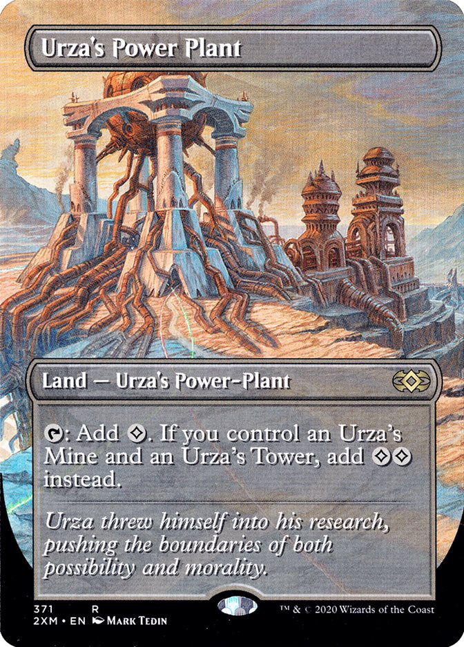 Urza's Power Plant (Borderless) [Double Masters] | Card Citadel