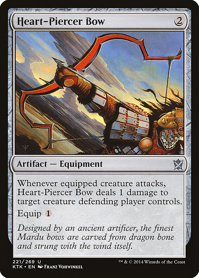 Heart-Piercer Bow [Khans of Tarkir] | Card Citadel