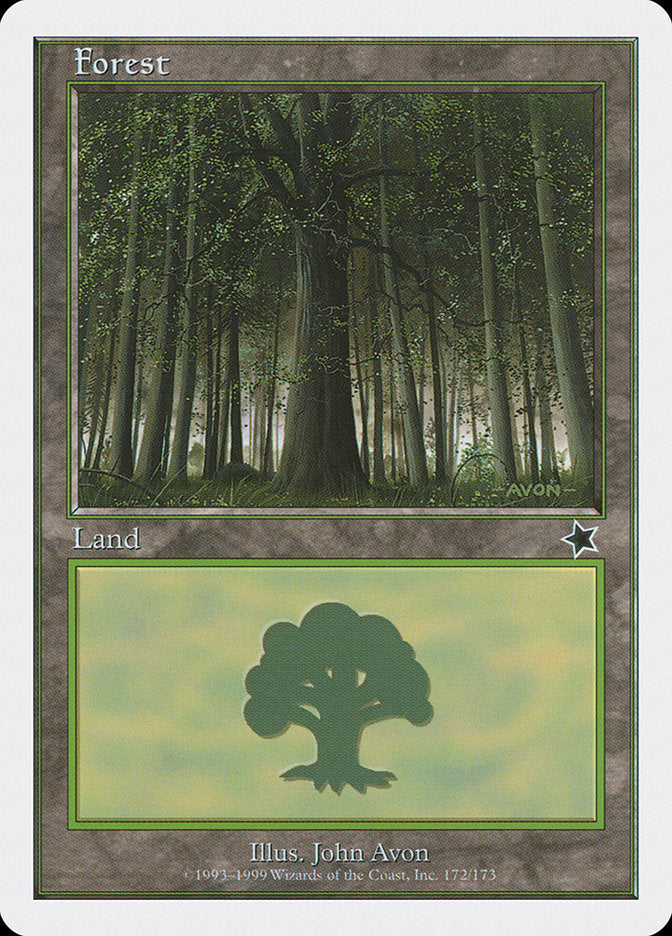 Forest (172) [Starter 1999] | Card Citadel