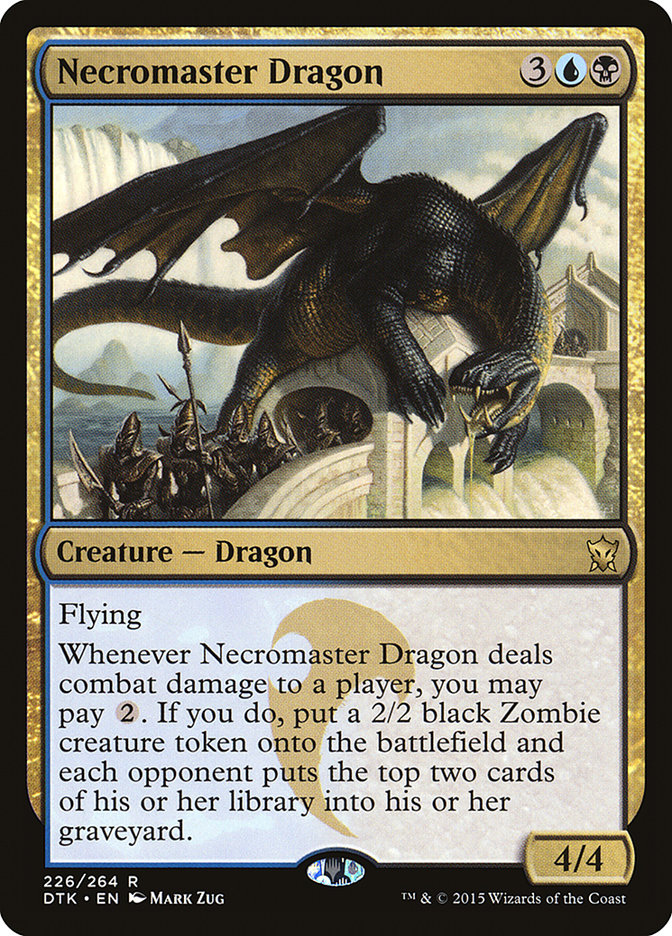 Necromaster Dragon [Dragons of Tarkir] | Card Citadel