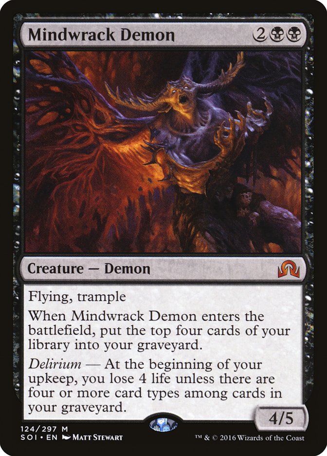 Mindwrack Demon [Shadows over Innistrad] | Card Citadel