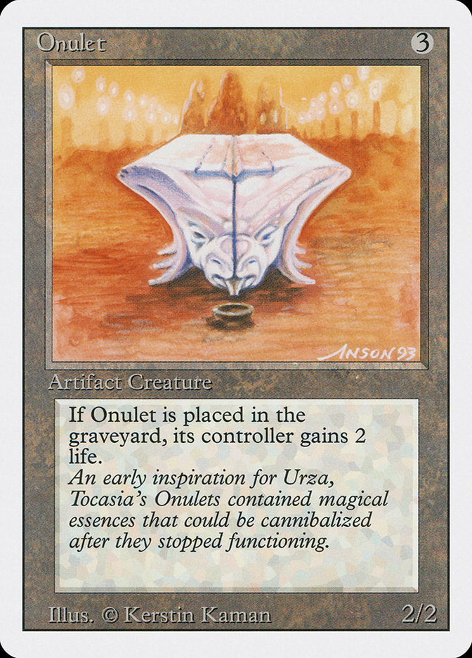 Onulet [Revised Edition] | Card Citadel