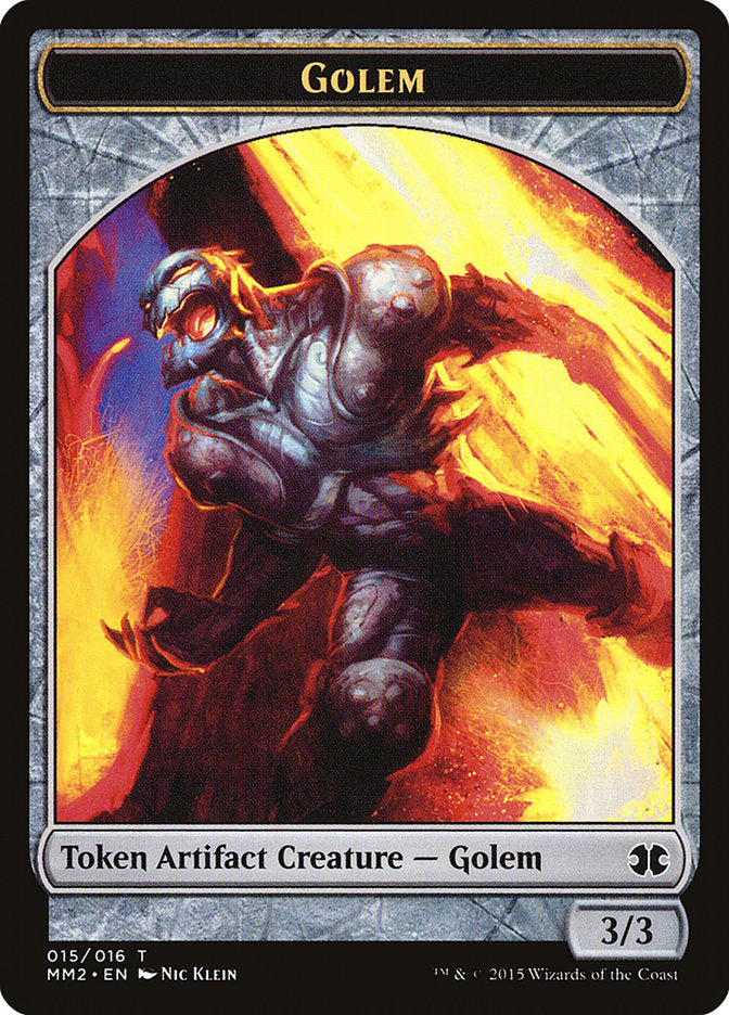 Golem [Modern Masters 2015 Tokens] | Card Citadel