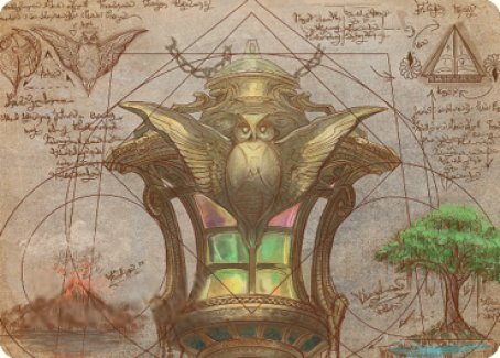 Chromatic Lantern Art Card [The Brothers' War Art Series] | Card Citadel