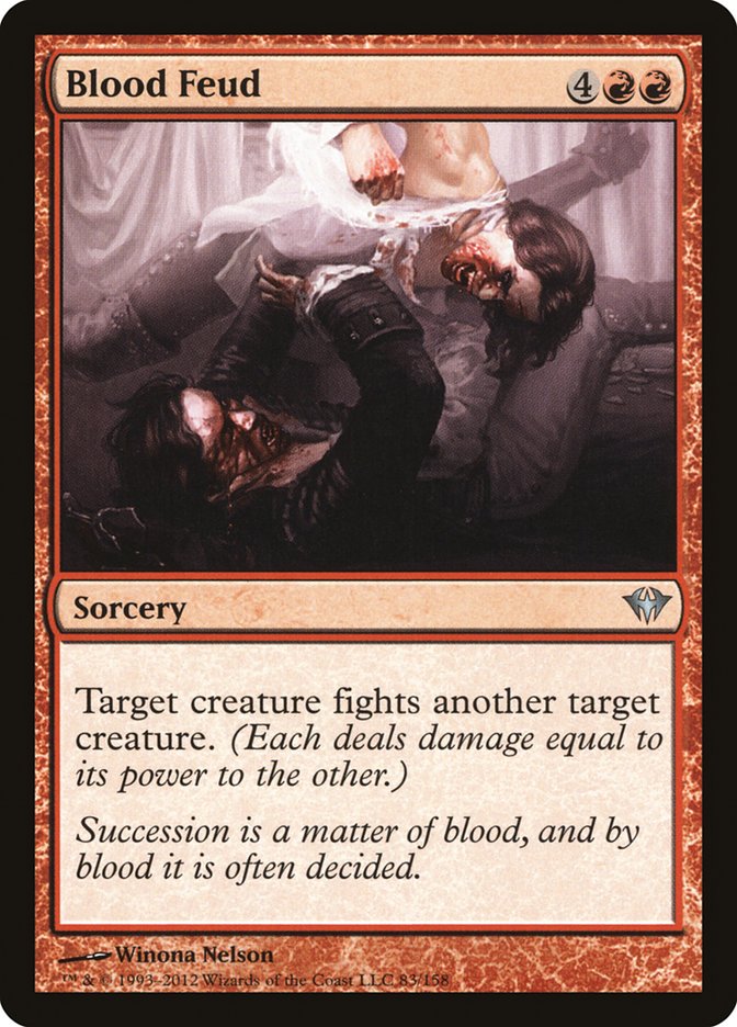 Blood Feud [Dark Ascension] | Card Citadel
