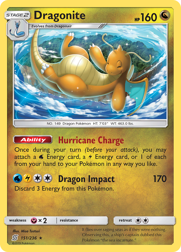 Dragonite (151/236) [Sun & Moon: Unified Minds] | Card Citadel