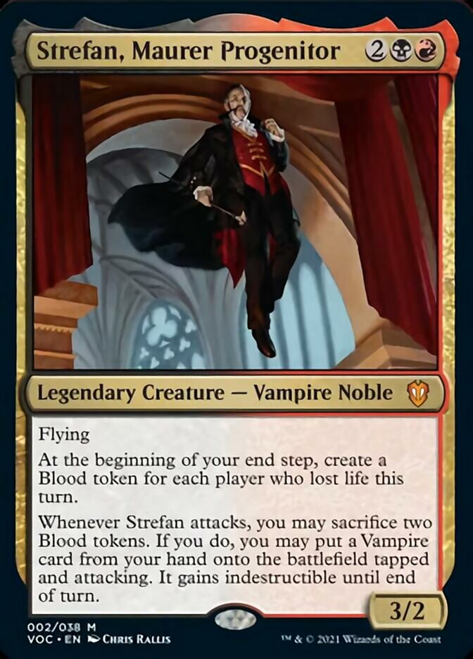 Strefan, Maurer Progenitor (Display Commander) [Innistrad: Crimson Vow Commander] | Card Citadel