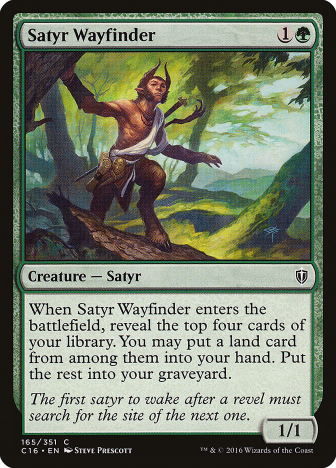 Satyr Wayfinder [Commander 2016] | Card Citadel