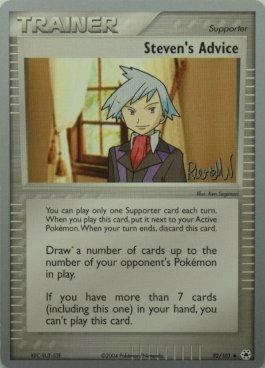 Steven's Advice (92/101) (Rocky Beach - Reed Weichler) [World Championships 2004] | Card Citadel