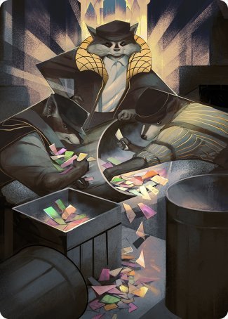 Masked Bandits Art Card [Streets of New Capenna Art Series] | Card Citadel